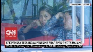 KPK Periksa Wali Kota Malang amp 6 Tersangka Lain Terkait Suap APBD [upl. by Four131]