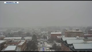 LIVE CAM Snow in Frederick MD [upl. by Dolhenty859]