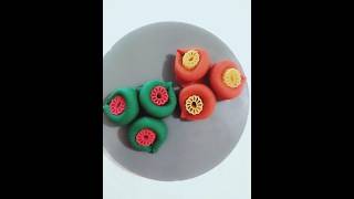 Satisfying and creative Food dough designpastry designcooking doughabhinavshorts [upl. by Eentirb205]