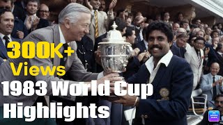 India first world cup 1983 final [upl. by Yziar]