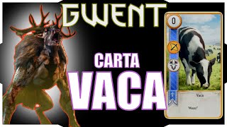 The Witcher 3  Gwent Localização da carta Vaca [upl. by Neggem]