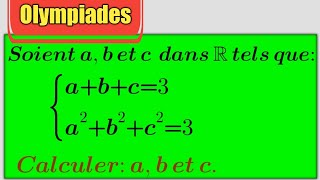 Olympiade maths pour le tronc commun [upl. by Airahs401]