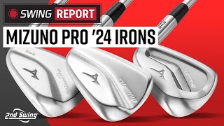 2024 MIZUNO PRO IRONS  241 243 245 IRONS  THE SWING REPORT [upl. by Krystle]