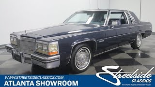 1983 Cadillac Coupe DeVille De Elegance for sale  4418ATL [upl. by Ssegrub]