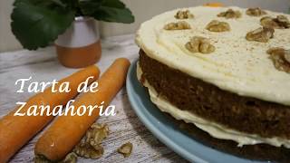 Tarta de Zanahoria  Coleccionista de sabores [upl. by Ueihttam]