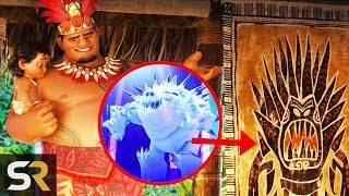 10 Hidden Details In Disneys Moana You Totally Missed [upl. by Ilojne]