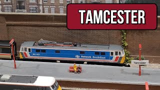 Tamcester  WCML N Gauge Layout  Great Electric Train Show 2023 [upl. by Vasilis]