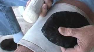 Flintknapping  Beginners Part 3 [upl. by Gawlas619]