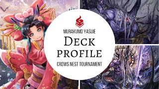 Murakumo Yasuie  Cardfight Vanguard Standard Deck Profile Crows Nest [upl. by Lenahtan934]