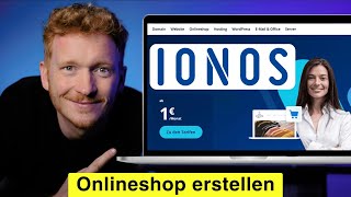 IONOS Online Shop erstellen  Tutorial 2024 inkl KIFunktionen [upl. by Leaw]