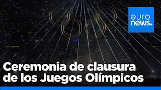 Así ha sido la ceremonia de clausura de los Juegos Olímpicos de París 2024 [upl. by Lisabeth]