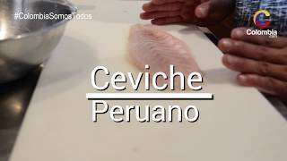 Restaurante Esturión ¿Cómo preparar un Ceviche peruano [upl. by Ena]