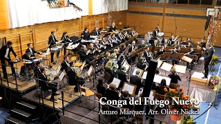 Conga del Fuego Nuevo  Arturo Márquez Arr Volker Nickel [upl. by Ayotl486]