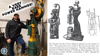 A Very Rare Power Hammer  Beaudry Peerless 2  Blacksmithing [upl. by Hooper]