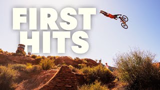 SENDING HUGE Red Bull Rampage Features  First Hits [upl. by Ainimre512]