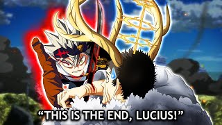 Very Sad News Its Over for Black Clover  Asta BECAME WAY TOO STRONG FOR LUCIUS [upl. by Lomaj]