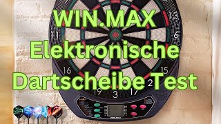 WINMAX Elektronische Dartscheibe Test [upl. by Enialehs]