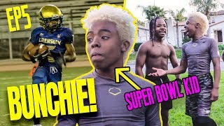 13 Year Old Bunchie Young Is BACK Prodigy Trains With Football Guru amp Heads To The SUPER BOWL [upl. by Ainav746]