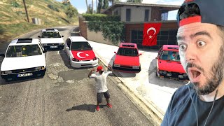 FRANKLIN TÜRK ARABALARINI GARAJINA DOLDURDU  GTA 5 MODS [upl. by Enaywd]