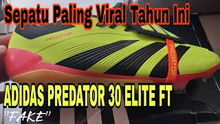 REVIEW ADIDAS PREDATOR 30 ELITE FG quotFakequot [upl. by Alehc]