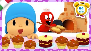 🍰🎂 POCOYO ITALIANO Fammi una torta  94 min   VIDEO e CARTONI ANIMATI per bambini [upl. by Sanborne726]