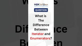 What is The Difference Between Iterator And Enumerator [upl. by Ameerahs]