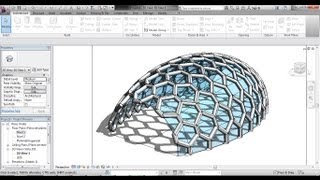 Como hacer una Superficie con patrón masa en Revit [upl. by Vinna]