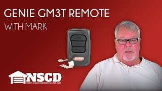 Tech Talks Genie GM3T Remote [upl. by Anelim]