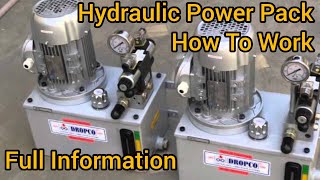 Mastering Hydraulic Power Pack System Everything You Need to Know  How To Work Hydraulic Power Pack [upl. by Neerol]