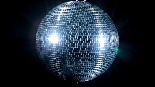 Disco Mirror Ball Party Light Shiny Dance Neon Lights Screen [upl. by Llerrah]