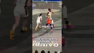 Caitlin Clark Gets Cold On DiJonai😳 caitlinclark wnba basketball [upl. by Tayib756]