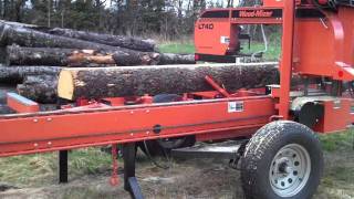 Bandsaw Portable Sawmill Demonstration [upl. by Avrit]