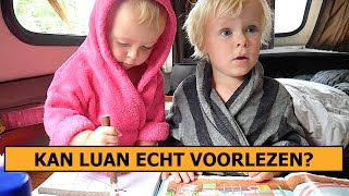 LUAN GAAT ZUSJE VOORLEZEN  Bellinga Vlog 388 [upl. by Salohci38]