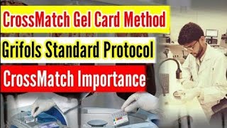 CrossMatch Part 01  CrossMatch GelCard Method  How to perform CrossMatch  Blood CrossMatch [upl. by Kenwood]