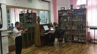 A Komarovski Concertino in SOL major  Ioan Albert Silveșan vioară [upl. by Lucian115]