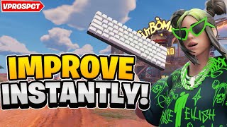 How To IMPROVE FAST on Keyboard And Mouse Fortnite [upl. by Oakman970]