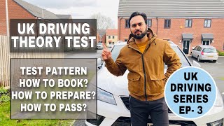 How To BOOK And PASS UK Driving Theory Test UK Driving Series EP 3  Indian Youtuber In England [upl. by Aicilic]