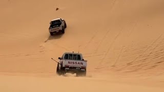 NISSAN PATROL VTC 4800 PICK UP DESERT DUNE 🏜 😳نيسان باترول فتك ٤٨٠٠ بيكب الاستعراض في صحراء [upl. by Boorer921]