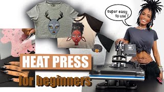 Vevor 5 in 1 Heat Press Review  BEGINNER FRIENDLY [upl. by Eleaffar]