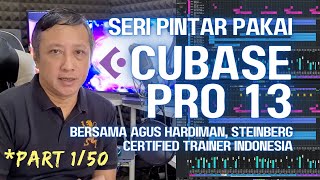 SERI PINTAR PAKAI CUBASE PRO 13  Part 150  Memulai Project Baru amp Menggunakan Template Cubase [upl. by Ymeon416]