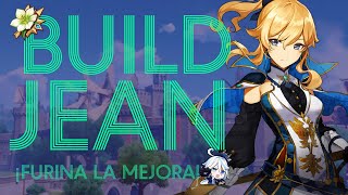 ¡FURINA LA MEJORA APRENDE COMO  GUÍA DEFINITIVA DE JEAN  BUILD HEALERSUPPORT  Genshin Impact [upl. by Ahsino70]