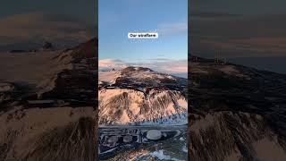 Is there any better view than Antarctica at sunset McMurdo Station Mount Erebus and Scott base [upl. by Ayote]