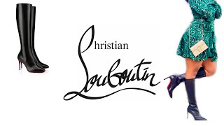 CHRISTIAN LOUBOUTIN quotEloise Bottaquot 85mm Boot REVIEW  Price Cleaning and Styling tips [upl. by Zoe]