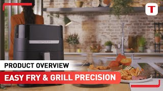 Discover the 2in1 Air Fryer and Grill by Tefal  Easy Fry amp Grill Precision EY5058 [upl. by Apfel]