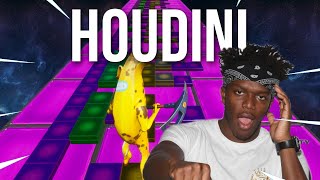 KSI  Houdini feat Swarmz amp Tion Wayne  Fortnite Music Blocks [upl. by Soll]