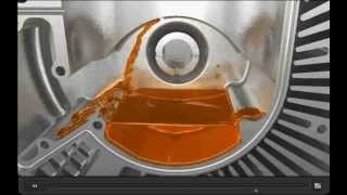 Engine Oil Animation [upl. by Notlil]