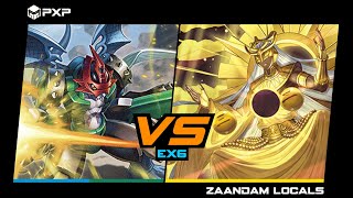 PXP Zaandam Locals Digimon EX6 Shakamon vs Imperialdramon [upl. by Niuqram]