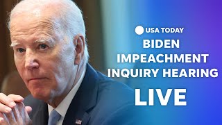 Watch live House Republicans hold first impeachment inquiry hearing of President Biden [upl. by Ardaed]