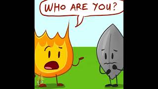 BFDI Animation Firey and Leafy Best Moments Together emotional bfdia bfb animation shorts [upl. by Cloots]