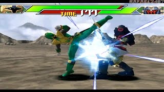 Ninpu Sentai Hurricaneger PS1 Sky Ninja Shurikenger Battle Mode HD [upl. by Nytnerb]